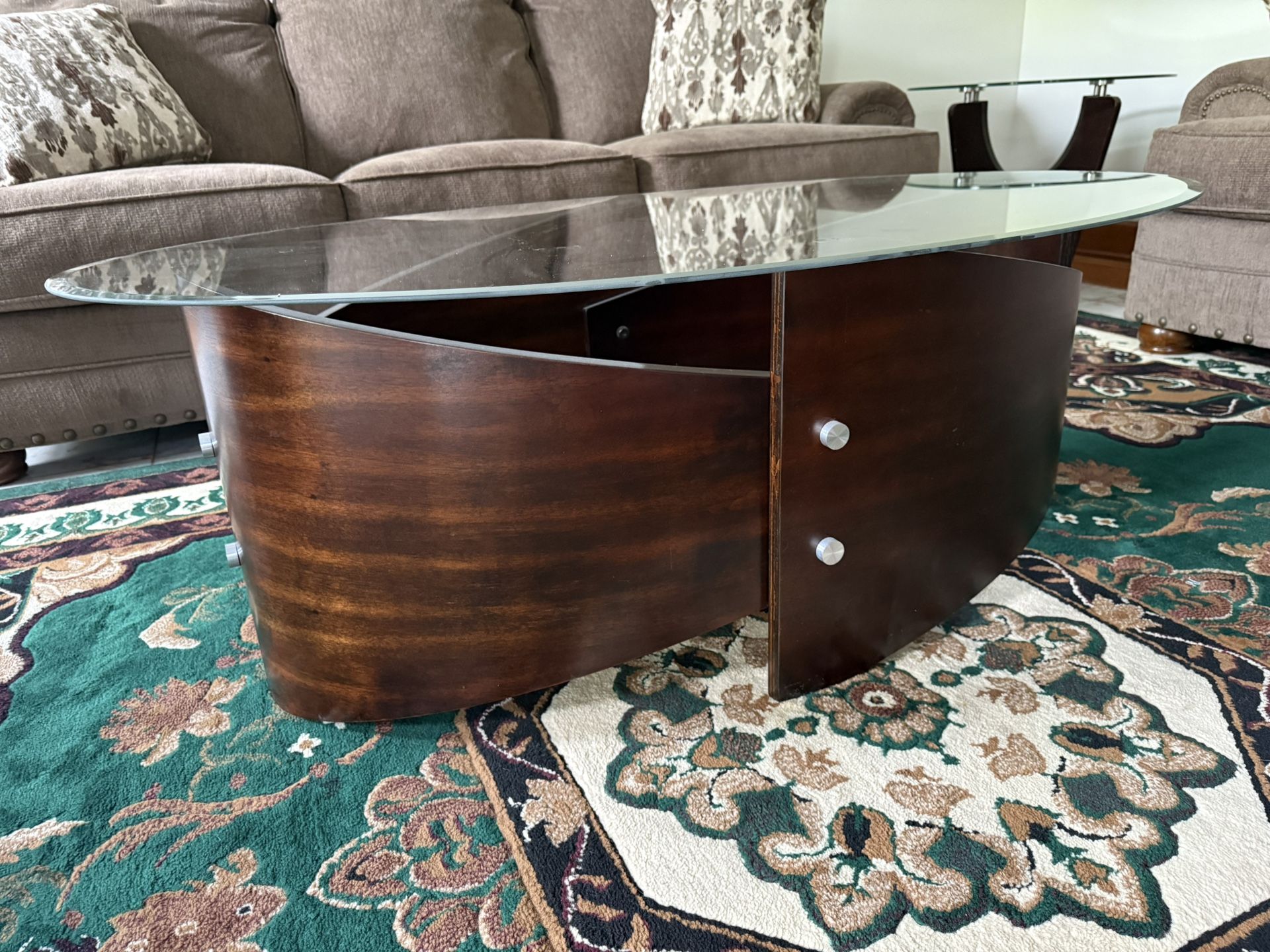Coffee Table And 2 Side Tables
