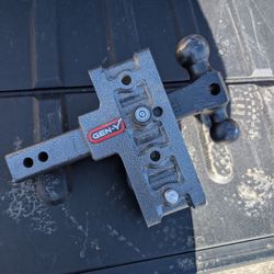 Drop Hitch with GH- 031 Dual-Ball for 2" rertReceiver - 10,000 LB Towing Capacity