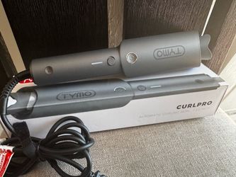 TYMO Automatic Rotating Curling Iron - TYMO CURLPRO Beach Waves Curling Wand 1.25 inch