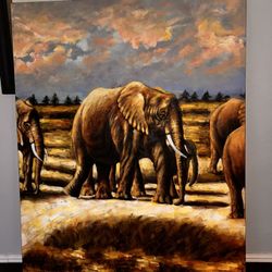 Elephant Canvas 