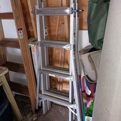 WERNER  5 in 1 ladder.  Like new.$150.  
