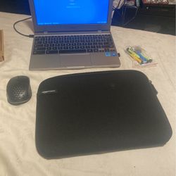 Samsung Chromebook W/ Wireless Mouse