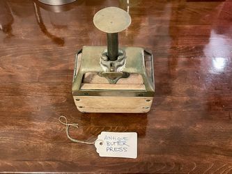 Antique Butter Press