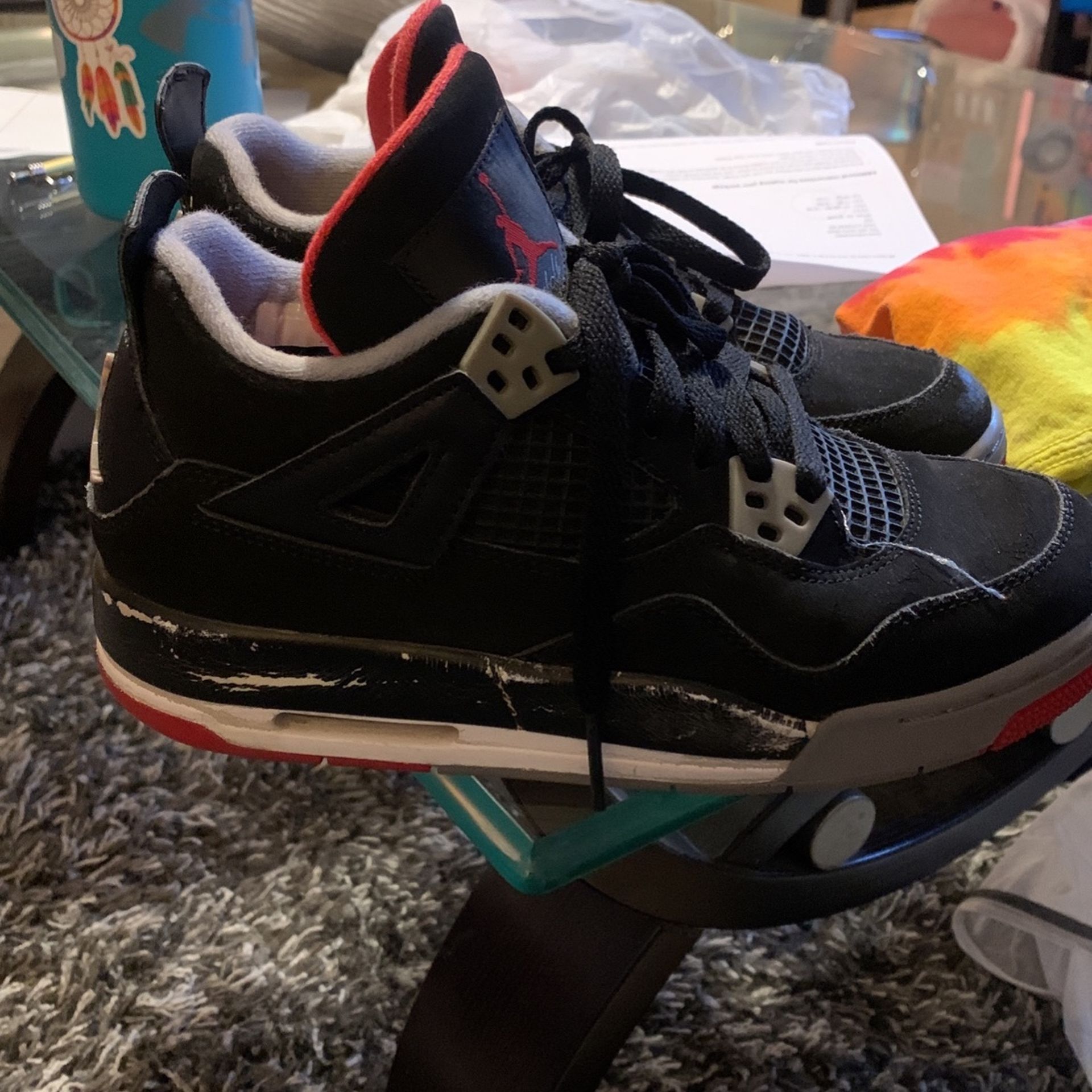 Air Jordan’s Bred 4 Size