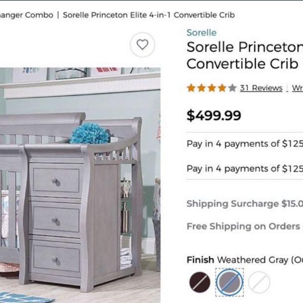 Sorelle Crib Princeton In Crib Sorelle Princeton Elite Crib