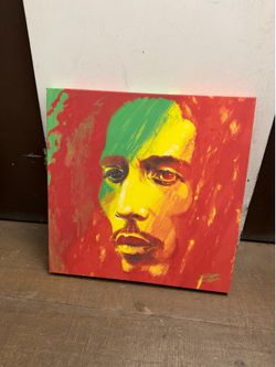 Bob Marley Canvas Art Print