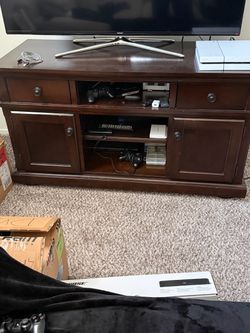 Solid Wood TV Stand / Media Console - 54"