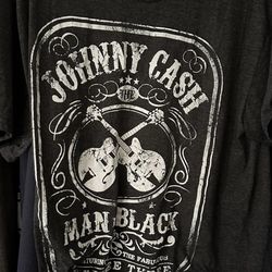 Men’s Johnny Cash Shirt Size L