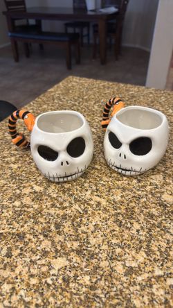 The nightmare before Christmas mugs