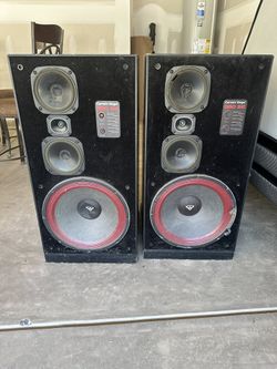 Cerwin-Vega! 380 SE Floorstanding Speakers - Vintage Monster Bass