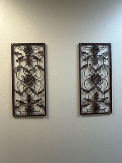 Metal wall art