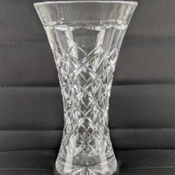Vintage 9" Lead Crystal Vase – Elegant Cut Glass