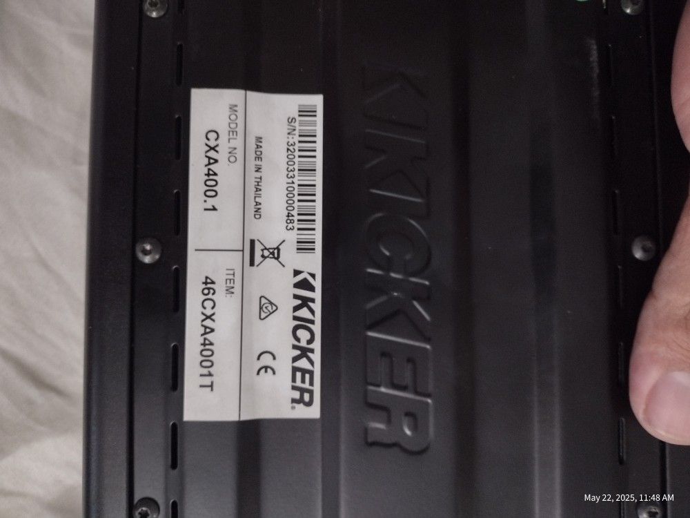 Kicker Amp