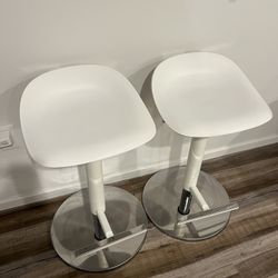 White Bar Stools!