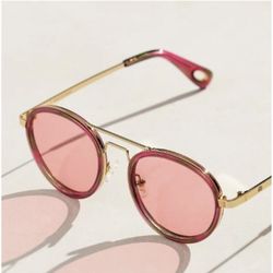 Lele Sadoughi Downtown Aviator Sunglasses