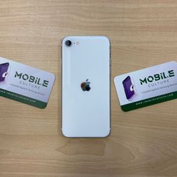 Unlocked White iPhone SE 2020 128 GB (90 Day Same As Cash Financing Available)
