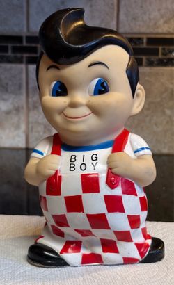 Vintage Bob’s Big Boy Coin Bank