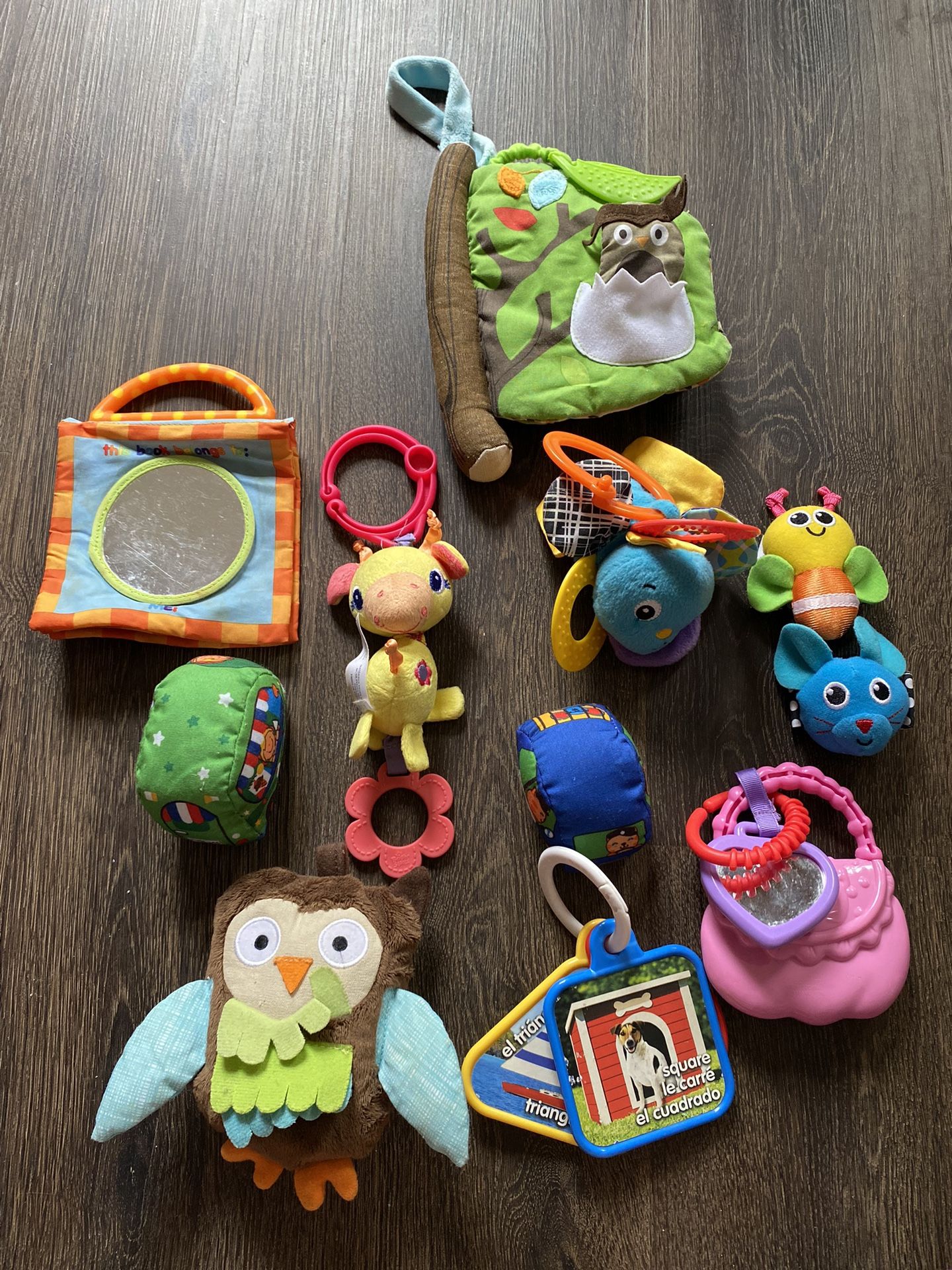 Baby rattle toys skip hop infantino carters lot