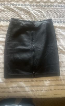 Leather Skirt 