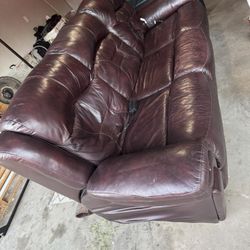 Leather Couch 