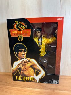 BRUCE LEE-The Dragon Series “The Legend”-Enter The Dragon 12” Action Figure. New, Factory Sealed!