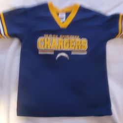 San Diego Chargers Youth NFL Navy Gold Jersey Medium
