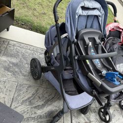 Nuna Travel System, W/ 2 Car Bases