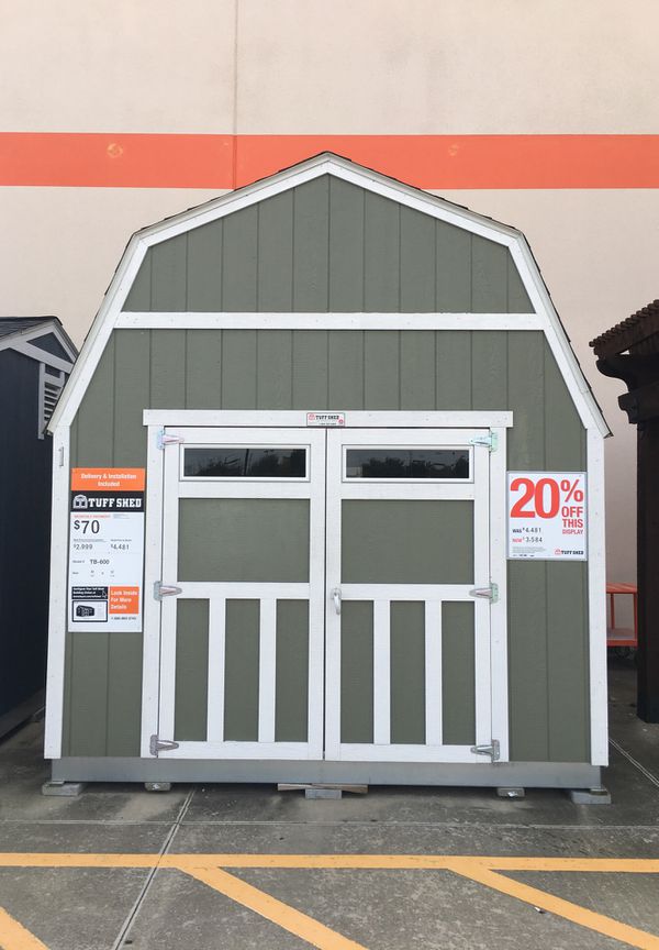 10x12 tuffshed display for sale. tuff shed, storage
