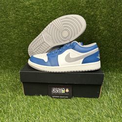 Air Jordan 1 Low True Blue Cement 