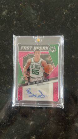 Baylor Scheierman /15 Auto Fast Break Prizm