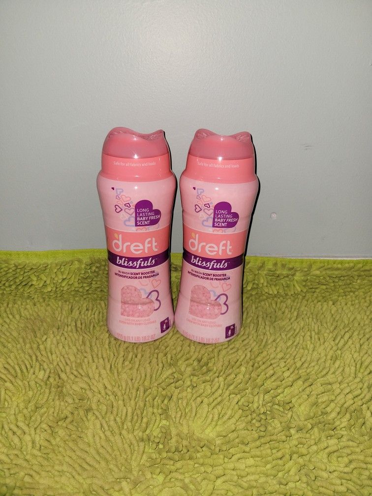 2 Dreft Blissfuls 18.2oz