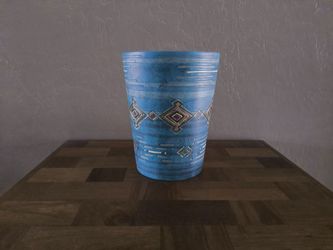 Southwestern Style Small Waste Basket