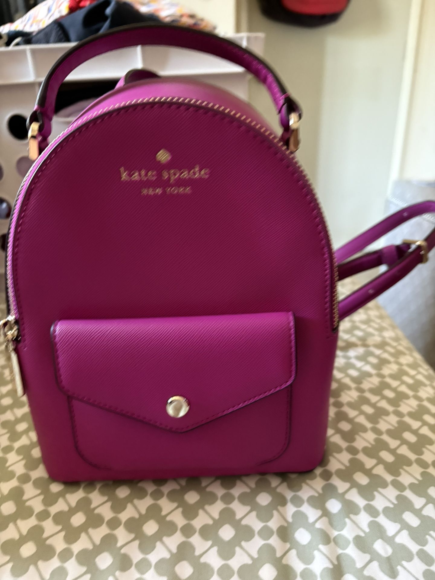 Pink Mini Kate Spade Backpack