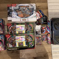 Pokémon Lot Sealed, Singles, And Accessories 