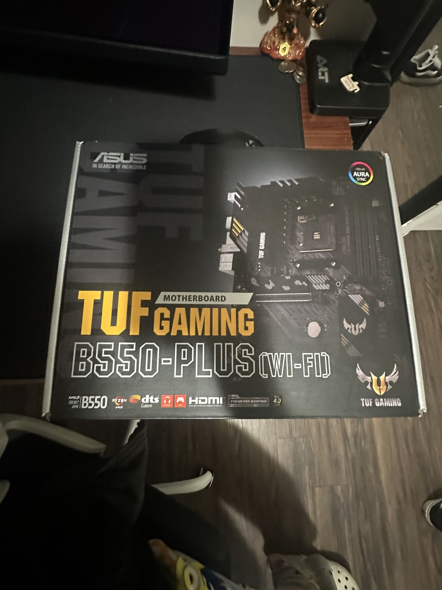 Ryzen CPU And B550- Plus WiFi Motherboard