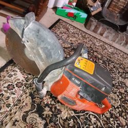 Husqvarna Cement Saw In Great Working Condition