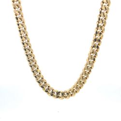 26” Cuban Chain 10k Yellow Gold 38.14g GP3111128