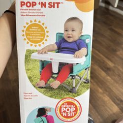 POP ‘N SIT Portable Booster Seat 6m-3y 