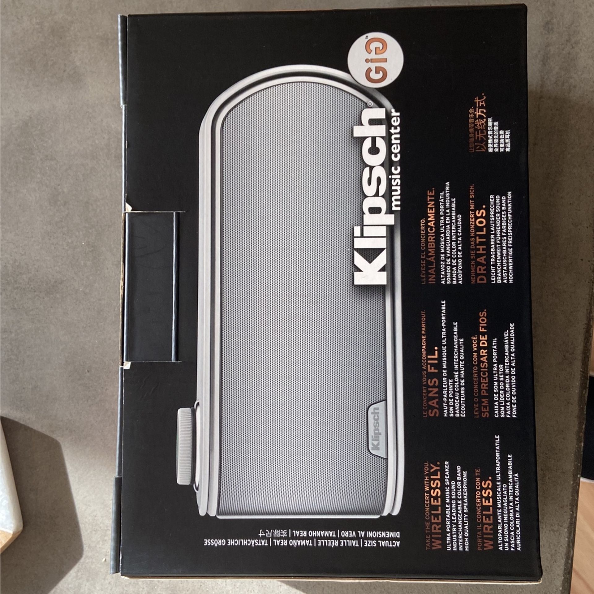 Klipsch Gig Bluetooth Speaker