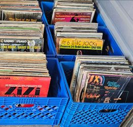 Vinyl Records Sale on Fri, Sat, & Sun $3 each