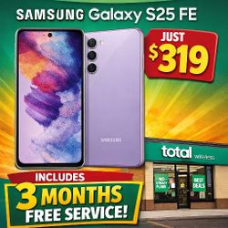 Samsung GALAXY S25 FE $319 AT Total Wireless