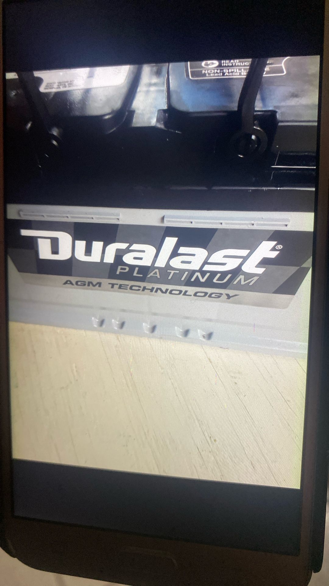 Car Battery Duralast New Condition