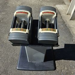 Powerblocks 50lbs Each 