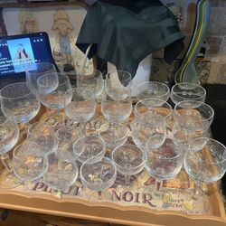 New German Lead Crystal Stemware 