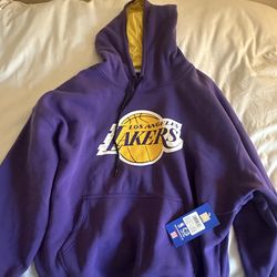New XL Los Angeles Lakers NBA Logo Hoodie