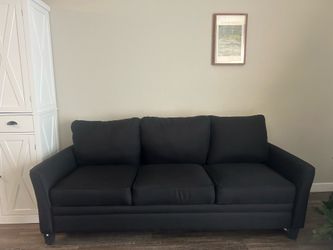 Black couch