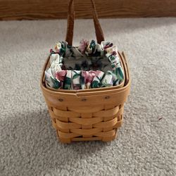 Longaberger Small Hanging Basket