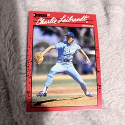 Charlie Leibrandt #208 Baseball Card 