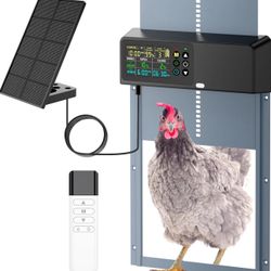 Automatic Chicken Coop Door Solar