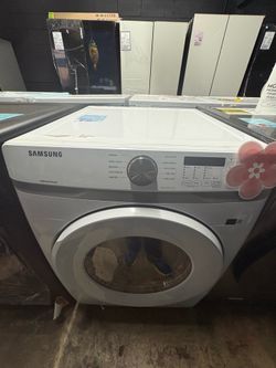 Samsung Dryer In White